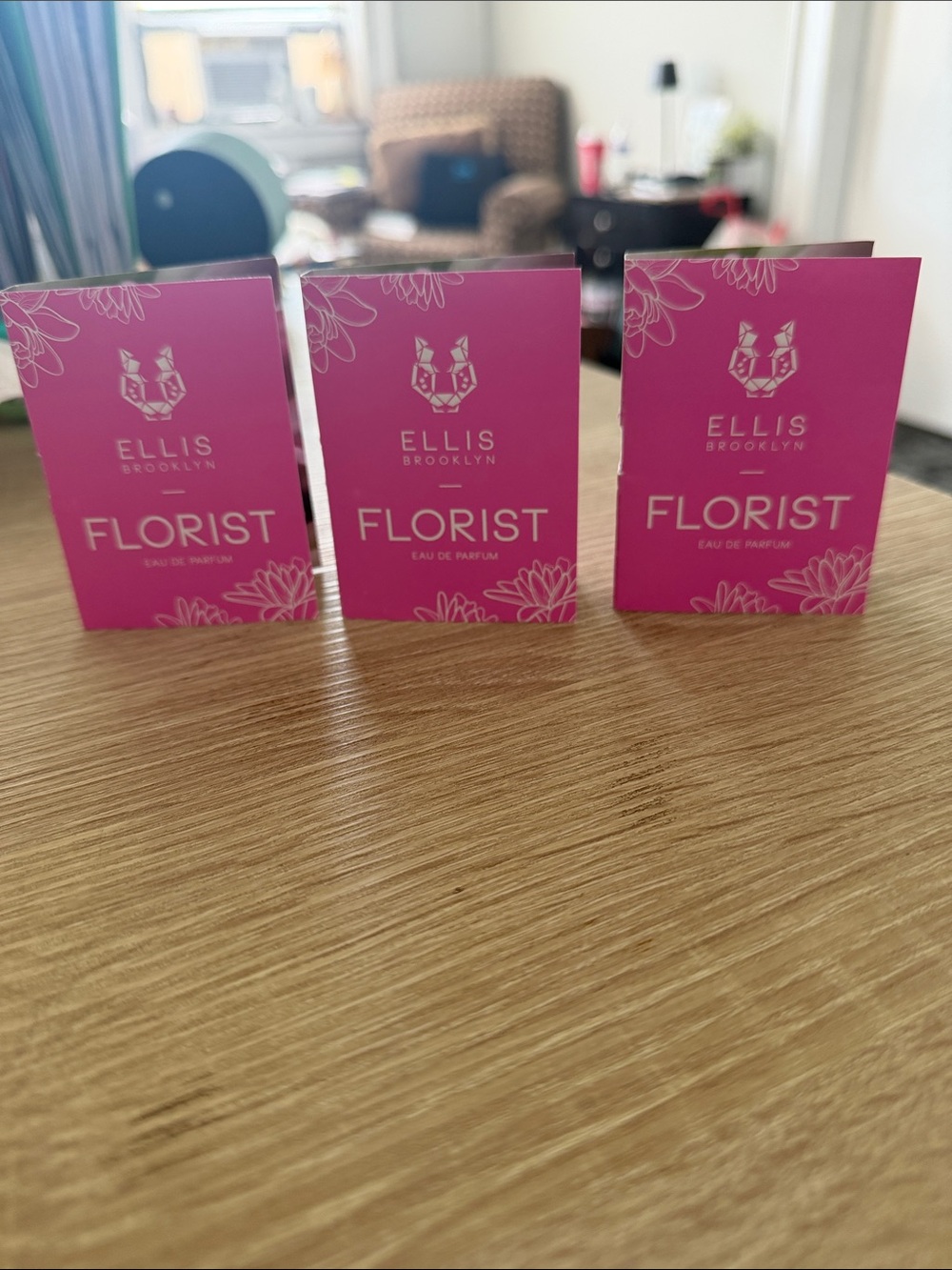 Ellis Brooklyn Florist samples- set of 3